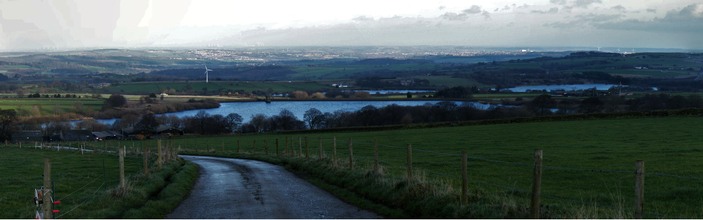 Upland reservoirs above Penistone
